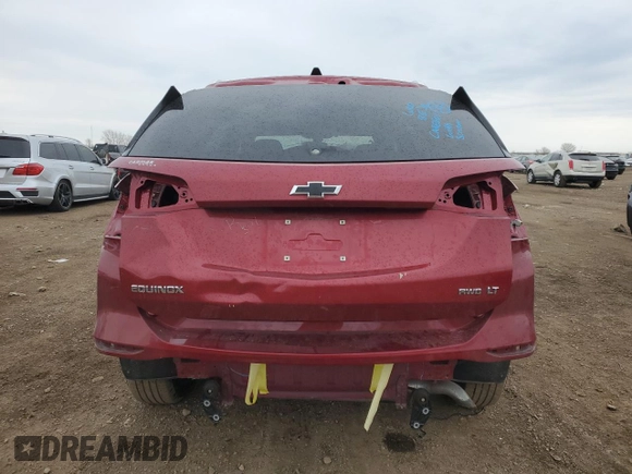 2018 Chevrolet Equinox LT with VIN 2GNAXSEV3J6352747, listed as a Copart auction lot 50538245 with 89,177 mi miles and Salvage Title. Bid and sale history available at DreamBid. Image 6.