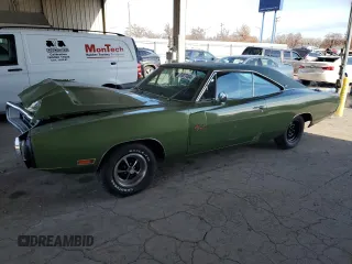 1970 Dodge Charger z VIN XP29N0G153777, wystawiony jako Copart lot #81077404 z przebiegiem 99 597 mil mil oraz Szkoda całkowita • Salvage title. Historia ofert i sprzedaży dostępna na DreamBid. Obrazek 1.