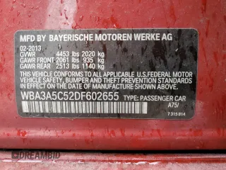 2013 BMW 3 Series 328i с VIN WBA3A5C52DF602655, выставлен на аукционе Copart как лот 48751255 с пробегом 110 489 миль миль и Списание • Salvage title. История ставок и продаж доступна на DreamBid. Изображение 15.