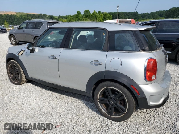 2012 MINI Countryman S with VIN WMWZC3C56CWM27480, listed as a Copart auction lot 63799985 with 143,173 mi miles and Clean title. Bid and sale history available at DreamBid. Image 2.