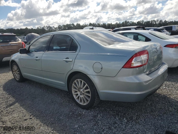 2007 Mercury Milan Premier with VIN 3MEHM021X7R657751, listed as a Copart auction lot 74731924 with 0 mi miles and Salvage Title. Bid and sale history available at carsss.com. Image 2.