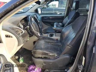 2011 Chrysler Town & Country Limited with VIN 2A4RR6DG5BR747619, listed as a Copart auction lot 45509485 with Not Provided miles and Salvage Title. Bid and sale history available at carsss.com. Image 7.