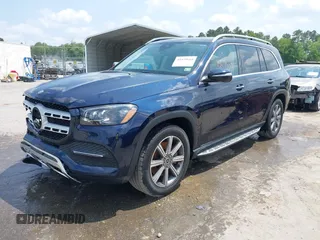 2022 Mercedes-Benz GLS 450 with VIN 4JGFF5KE7NA658975, listed as a IAAI auction lot 42439664 with 52,431 mi miles and . Bid and sale history available at DreamBid. Image 2.