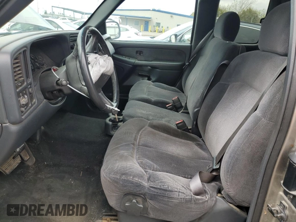 2001 Chevrolet Silverado 1500 LS with VIN 1GCEC19V01Z147398, listed as a Copart auction lot 50760265 with 279,535 mi miles and Salvage Title. Bid and sale history available at DreamBid. Image 7.