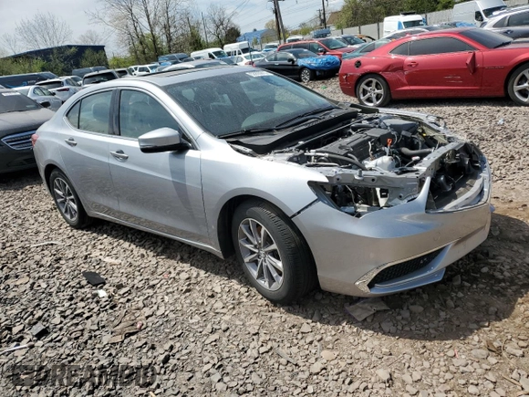 2019 Acura TLX with VIN 19UUB1F33KA004822, listed as a Copart auction lot 53990815 with Not provided miles and Salvage title. Bid and sale history available at DreamBid. Image 4.