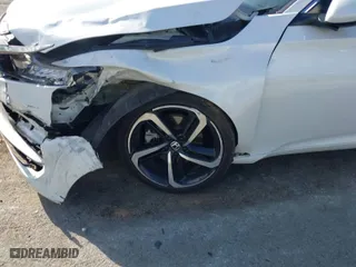 2018 Honda Accord Sedan Sport 1.5T with VIN 1HGCV1F33JA016308, listed as a IAAI auction lot 41001125 with 63,052 mi miles. Bid and sale history available at carsss.com. Image 6.