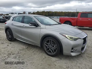 2017 Infiniti QX30 Premium with VIN SJKCH5CP0HA039279, listed as a Copart auction lot 79693364 with 93,816 mi miles and Salvage Title. Bid and sale history available at DreamBid. Image 4.
