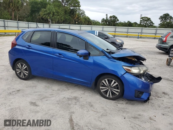 2017 Honda Fit EX-L z VIN JHMGK5H98HS022125, wystawiony jako Copart lot #56725375 z przebiegiem 53 229 mil mil oraz Szkoda całkowita • Salvage title. Historia ofert i sprzedaży dostępna na DreamBid. Obrazek 4.