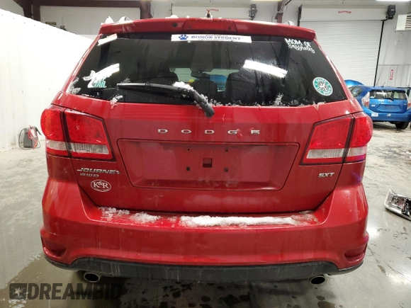 2016 Dodge Journey SXT with VIN 3C4PDDBG6GT190002, listed as a Copart auction lot 51108415 with Not Provided miles and Salvage Title. Bid and sale history available at carsss.com. Image 6.