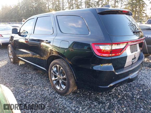 2020 Dodge Durango R/T with VIN 1C4SDJCT9LC103042, listed as a IAAI auction lot 41279060 with 90,956 mi miles and . Bid and sale history available at DreamBid. Image 3.