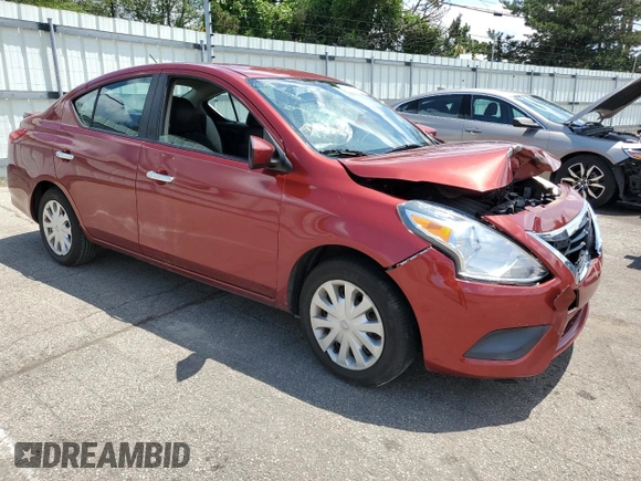 2016 Nissan Versa S with VIN 3N1CN7AP6GL840898, listed as a Copart auction lot 61852505 with Not provided miles and Salvage title. Bid and sale history available at DreamBid. Image 4.