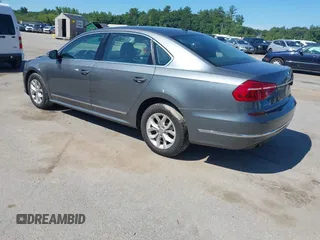 2016 Volkswagen Passat S with VIN 1VWAT7A35GC024233, listed as a IAAI auction lot 42631529 with 112,291 mi miles and . Bid and sale history available at DreamBid. Image 3.