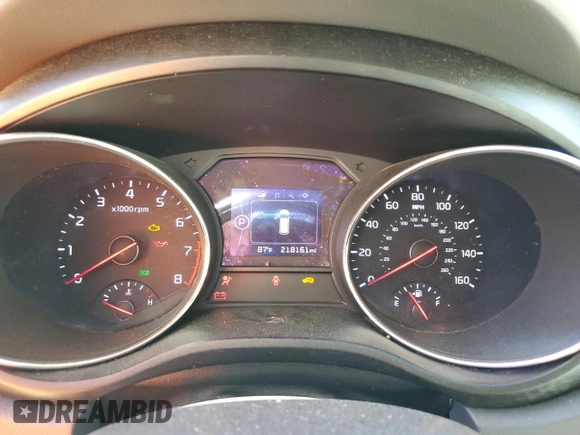 2017 Kia Sedona LX with VIN KNDMB5C11H6240857, listed as a Copart auction lot 50376625 with 218,161 mi miles and Salvage Title. Bid and sale history available at DreamBid. Image 9.