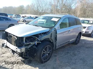 2019 Infiniti QX60 Luxe with VIN 5N1DL0MN8KC555323, listed as a IAAI auction lot 41824366 with 83,596 mi miles and . Bid and sale history available at DreamBid. Image 18.