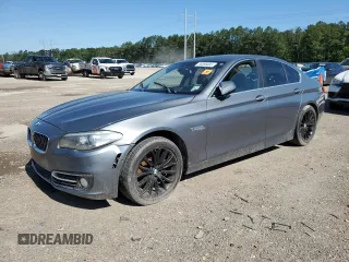2014 BMW 5 Series 528i z VIN WBA5A5C55ED500112, wystawiony jako Copart lot #55595805 z przebiegiem 156 804 mil mil oraz Czysty tytuł • Clean title. Historia ofert i sprzedaży dostępna na DreamBid. Obrazek 1.