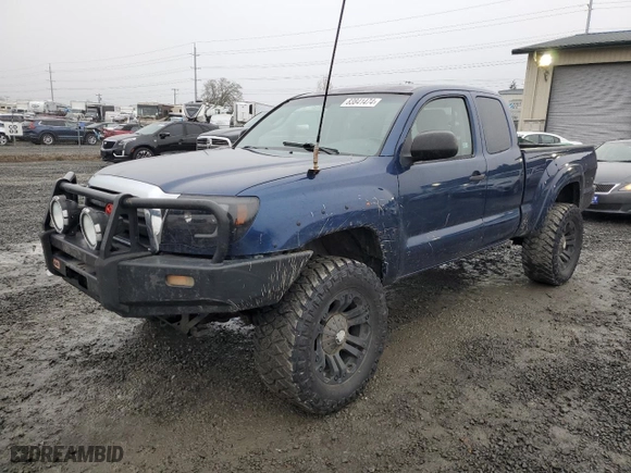 2005 Toyota Tacoma with VIN 5TEUU42NX5Z041121, listed as a Copart auction lot 83841474 with 220,040 mi miles and Salvage Title. Bid and sale history available at carsss.com. Image 1.