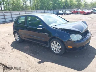 2007 Volkswagen Rabbit with VIN WVWAR71K77W076566, listed as a IAAI auction lot 42115752 with 161,639 mi miles. Bid and sale history available at carsss.com. Image 1.