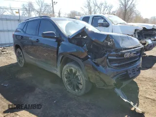 2021 GMC Terrain SLE with VIN 3GKALTEVXML399336, listed as a Copart auction lot 50772205 with Not Provided miles and Salvage Title. Bid and sale history available at carsss.com. Image 4.