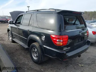 2004 Toyota Sequoia Limited with VIN 5TDZT38A34S232933, listed as a IAAI auction lot 41385987 with 232,429 mi miles. Bid and sale history available at carsss.com. Image 3.