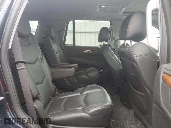 2017 Cadillac Escalade Luxury with VIN 1GYS4BKJ2HR236875, listed as a Copart auction lot 52328095 with 103,335 mi miles and Salvage title. Bid and sale history available at DreamBid. Image 11.