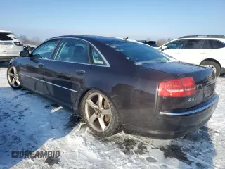2010 Audi A8 z VIN WAURVAFA7AN007320, wystawiony jako Copart lot #88761015 z przebiegiem Nie podano mil oraz Szkoda całkowita • Salvage title. Historia ofert i sprzedaży dostępna na DreamBid. Obrazek 2.