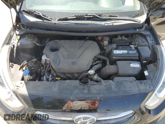 2017 Hyundai Accent SE with VIN KMHCT4AE7HU352692, listed as a Copart auction lot 52032705 with 95,820 mi miles and Salvage Title. Bid and sale history available at carsss.com. Image 11.