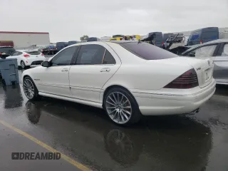 2004 Mercedes-Benz S 55 AMG with VIN WDBNG74J94A397588, listed as a Copart auction lot 85260014 with Not Provided miles and Clean Title. Bid and sale history available at DreamBid. Image 2.