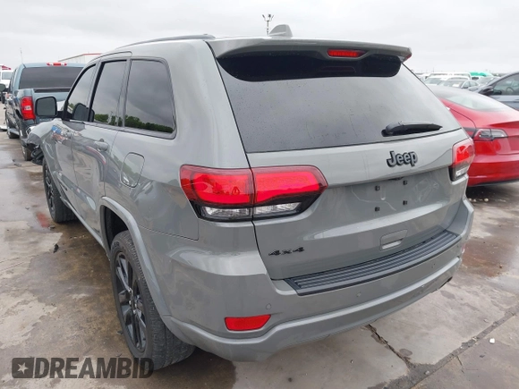 2020 Jeep Grand Cherokee Altitude with VIN 1C4RJFAG1LC176593, listed as a IAAI auction lot 41874501 with 40,234 mi miles and . Bid and sale history available at DreamBid. Image 3.