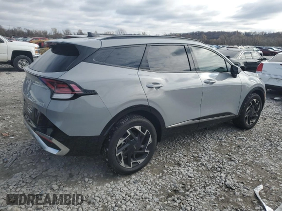 2024 Kia Sportage SX-Prestige with VIN 5XYK5CDF8RG179163, listed as a Copart auction lot 81075164 with 14,229 mi miles and Salvage Title. Bid and sale history available at DreamBid. Image 3.
