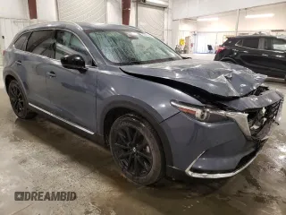 2022 Mazda CX-9 Carbon Edition with VIN JM3TCBDY9N0627407, listed as a Copart auction lot 72373964 with Not provided miles and Salvage title. Bid and sale history available at DreamBid. Image 4.