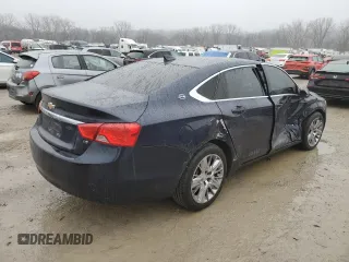 2017 Chevrolet Impala LS with VIN 1G11X5S33HU111286, listed as a Copart auction lot 42824645 with 171,388 mi miles and Salvage title. Bid and sale history available at DreamBid. Image 3.
