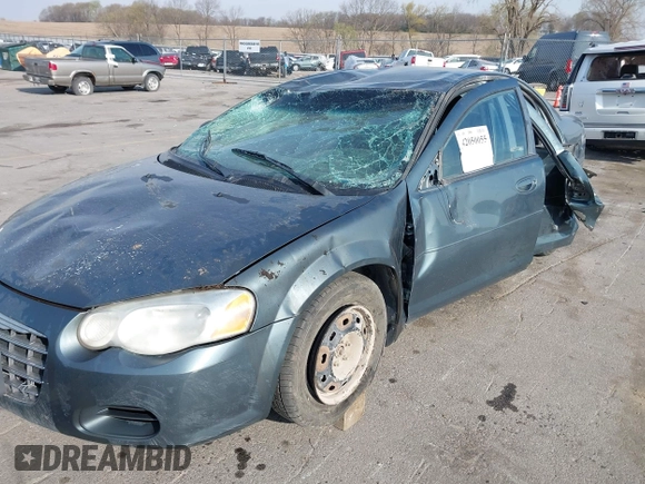 2006 Chrysler Sebring z VIN 1C3EL46X16N250100, wystawiony jako IAAI lot #42050055 z przebiegiem 102 484 mil mil oraz . Historia ofert i sprzedaży dostępna na DreamBid. Obrazek 6.