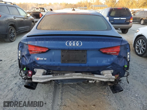 2021 Audi RS 5 Sportback z VIN WUAAWCF51MA901341, wystawiony jako Copart lot #76619034 z przebiegiem Nie podano mil oraz Szkoda całkowita • Salvage title. Historia ofert i sprzedaży dostępna na DreamBid. Obrazek 6.