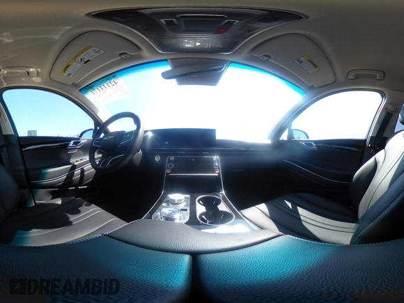 2025 Genesis GV80 Standard with VIN KMUHFESB5SU242028, listed as a IAAI auction lot 42111171 with 7,215 mi miles and . Bid and sale history available at DreamBid. Image 18.