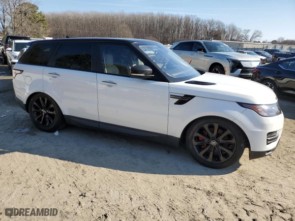 2016 Land Rover Range Rover Sport V6 SE with VIN SALWG2VFXGA633794, listed as a Copart auction lot 43907785 with 0 mi miles and Clean Title. Bid and sale history available at carsss.com. Image 4.