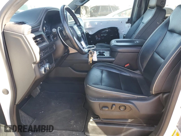 2021 GMC Yukon SLT with VIN 1GKS2BKD8MR240143, listed as a Copart auction lot 55197664 with 79,119 mi miles and Salvage Title. Bid and sale history available at carsss.com. Image 7.