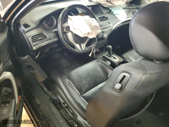 2009 Honda Accord Cpe EX-L with VIN 1HGCS22839A003425, listed as a Copart auction lot 46589565 with NaN miles and Salvage Title. Bid and sale history available at carsss.com. Image 8.