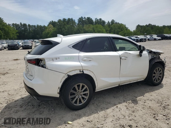 2019 Lexus NX 300 with VIN JTJBARBZ2K2179846, listed as a Copart auction lot 58236005 with 76,809 mi miles and Salvage title. Bid and sale history available at DreamBid. Image 3.