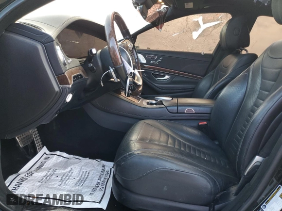 2018 Mercedes-Benz S 560 with VIN WDDUG8GB0JA384253, listed as a Copart auction lot 85543844 with 73,378 mi miles and Non Repairable. Bid and sale history available at carsss.com. Image 7.