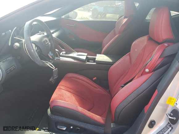 2021 Lexus LC with VIN JTHAP5AY1MA103976, listed as a Copart auction lot 74174914 with 0 mi miles and Non Repairable. Bid and sale history available at carsss.com. Image 7.