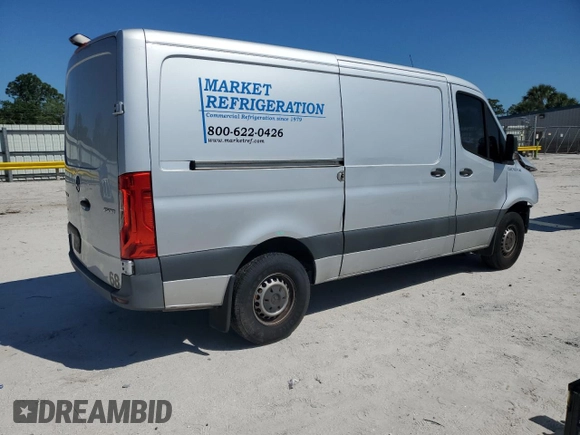 2020 Mercedes-Benz Sprinter with VIN W1W4EBHY4LT033597, listed as a Copart auction lot 44349805 with 78,017 mi miles and Non Repairable. Bid and sale history available at DreamBid. Image 3.