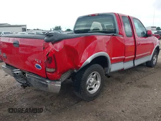 1997 Ford F-150 XL z VIN 1FTEX17L5VND20741, wystawiony jako IAAI lot #42160059 z przebiegiem 222 847 mil mil oraz . Historia ofert i sprzedaży dostępna na DreamBid. Obrazek 4.