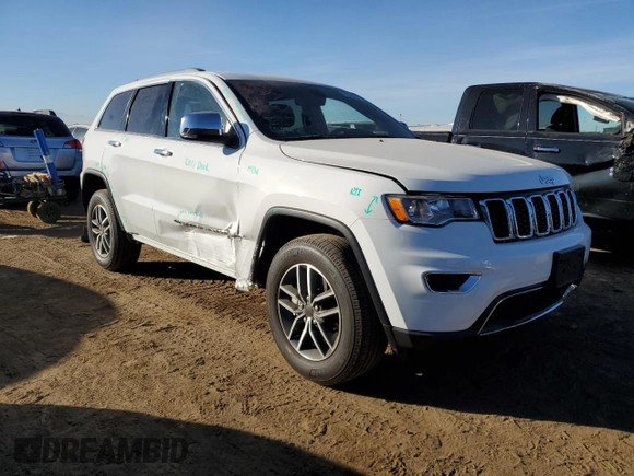 2022 Jeep Grand Cherokee WK Limited with VIN 1C4RJFBG1NC167958, listed as a Copart auction lot 77610364 with 20,835 mi miles and Salvage Title. Bid and sale history available at carsss.com. Image 4.