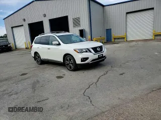 2017 Nissan Pathfinder Platinum с VIN 5N1DR2MN7HC632492, выставлен на аукционе Copart как лот 60249745 с пробегом 73 355 миль миль и Списание • Salvage title. История ставок и продаж доступна на DreamBid. Изображение 14.