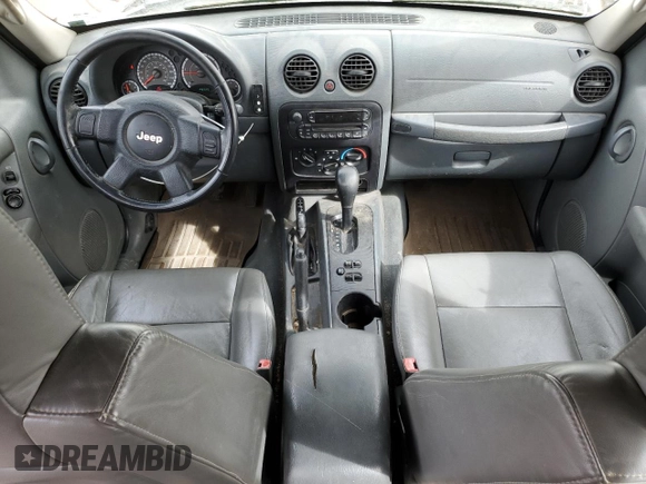 2005 Jeep Liberty Sport with VIN 1J4GL48505W583083, listed as a Copart auction lot 49700615 with 198,325 mi miles and Salvage Title. Bid and sale history available at carsss.com. Image 8.