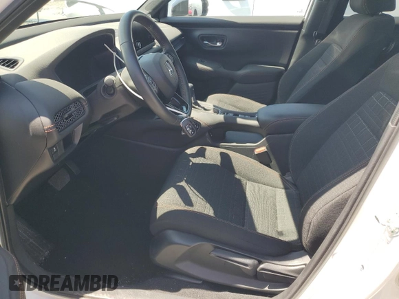 2024 Honda HR-V Sport with VIN 3CZRZ2H54RM734279, listed as a Copart auction lot 57991175 with 18,705 mi miles and Salvage title. Bid and sale history available at DreamBid. Image 7.