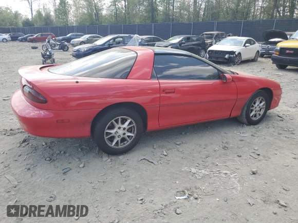2002 Chevrolet Camaro z VIN 2G1FP22K022159501, wystawiony jako Copart lot #53638655 z przebiegiem 188 233 mil mil oraz Szkoda całkowita • Salvage title. Historia ofert i sprzedaży dostępna na DreamBid. Obrazek 3.