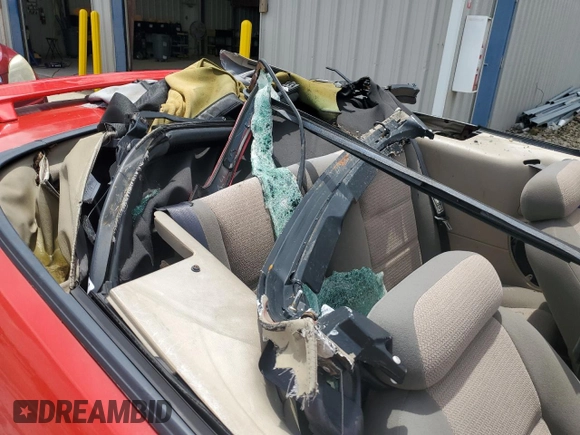 2002 Ford Mustang Deluxe with VIN 1FAFP44472F213589, listed as a Copart auction lot 60810725 with Not provided miles and Salvage title. Bid and sale history available at DreamBid. Image 10.