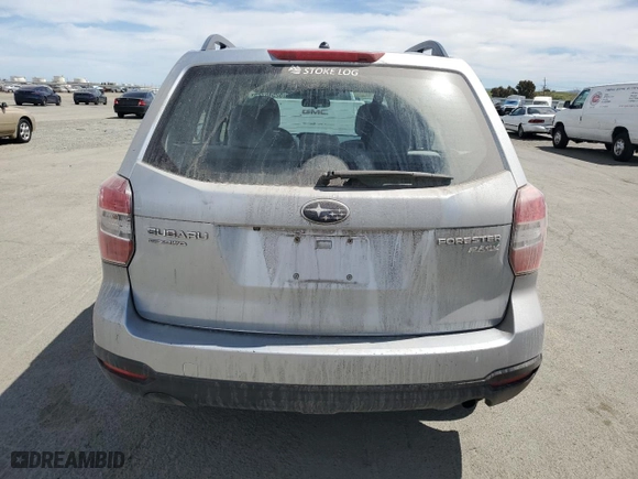 2015 Subaru Forester 2.5i with VIN JF2SJABC3FH555216, listed as a Copart auction lot 52546725 with 225,196 mi miles and Salvage Title. Bid and sale history available at carsss.com. Image 6.