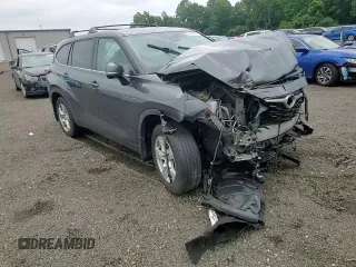 2020 Toyota Highlander LE with VIN 5TDBZRBH3LS009329, listed as a Copart auction lot 65454825 with 106,443 mi miles and Salvage title. Bid and sale history available at DreamBid. Image 14.